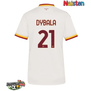 AS Roma Paulo Dybala #21 Vieraspaita Naisten 2026-27 Lyhythihainen